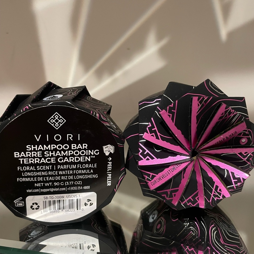 Viori Beauty Shampoo Bar in Terrace Garden